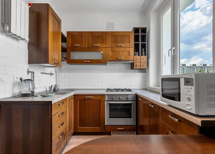 Downtown - Balcony&workspace - By Rentujemy * 华沙