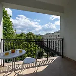 Lejlighed Downtown - Balcony&workspace - By Rentujemy Warszawa